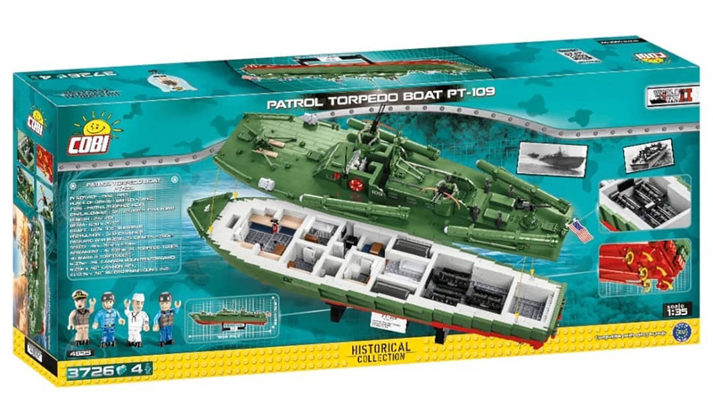 COBI Patrol Torpedo Boat PT-109 4825