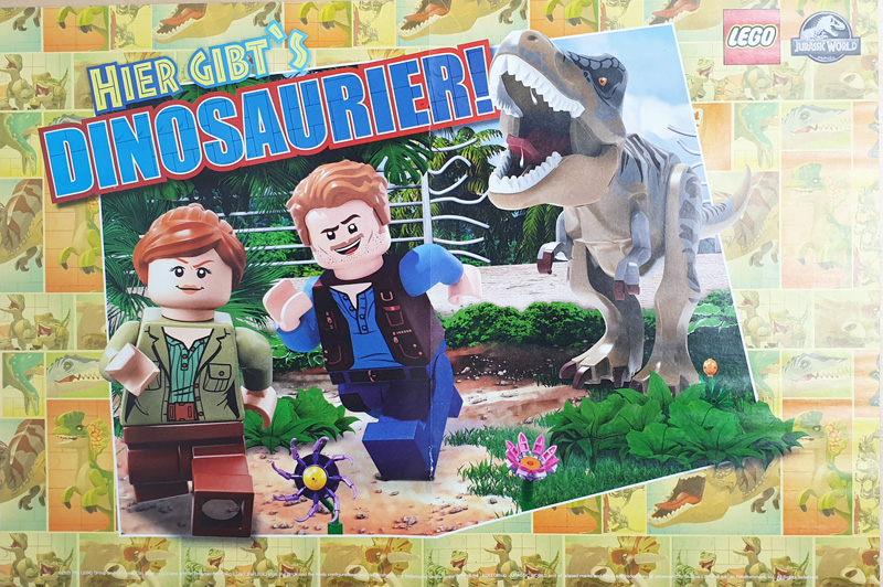 Poster LEGO® Jurassic World™ Magazin Nr. 13