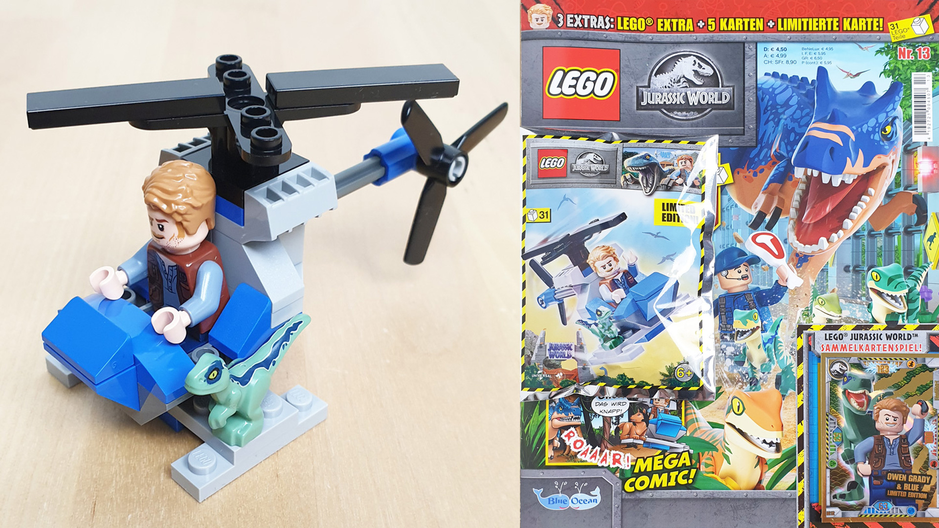 LEGO Jurassic World Magazin Nr. 13