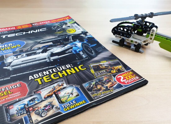 LEGO® Technic™ Magazin Nr. 1 mit Technic™-Helikopter