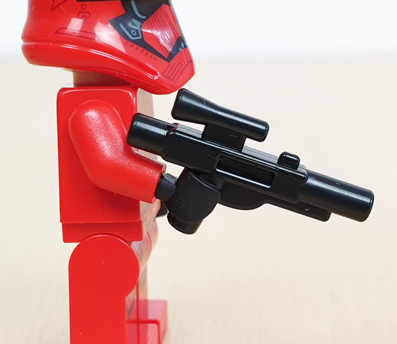 Sith Trooper Minifigur mit Blaster