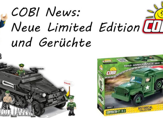 COBIs größtes Set als limitierte Ausgabe - und weitere News aus der COBI-Welt (#13)