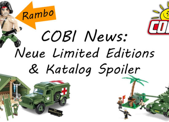 Neue Limited Editions und weitere News aus der COBI-Welt
