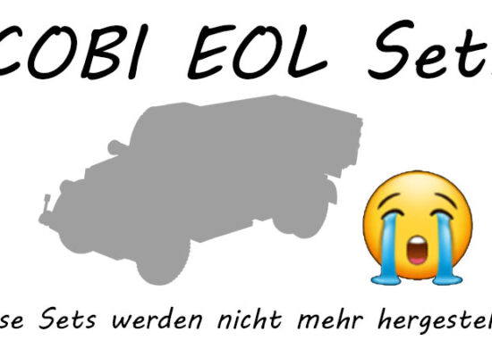 EOL: COBI vs. LEGO® und aktuelle COBI EOL-Sets