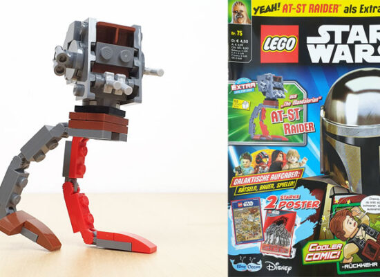 LEGO® Star Wars™ Magazin Nr. 75/2021 mit AT-ST™ Raider-Minimodell