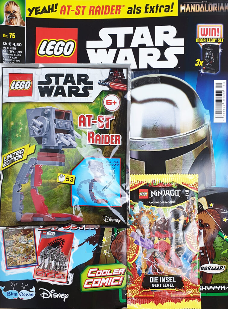 LEGO® Star Wars™ Magazin Nr. 75 mit Foilpack und Kartenbooster