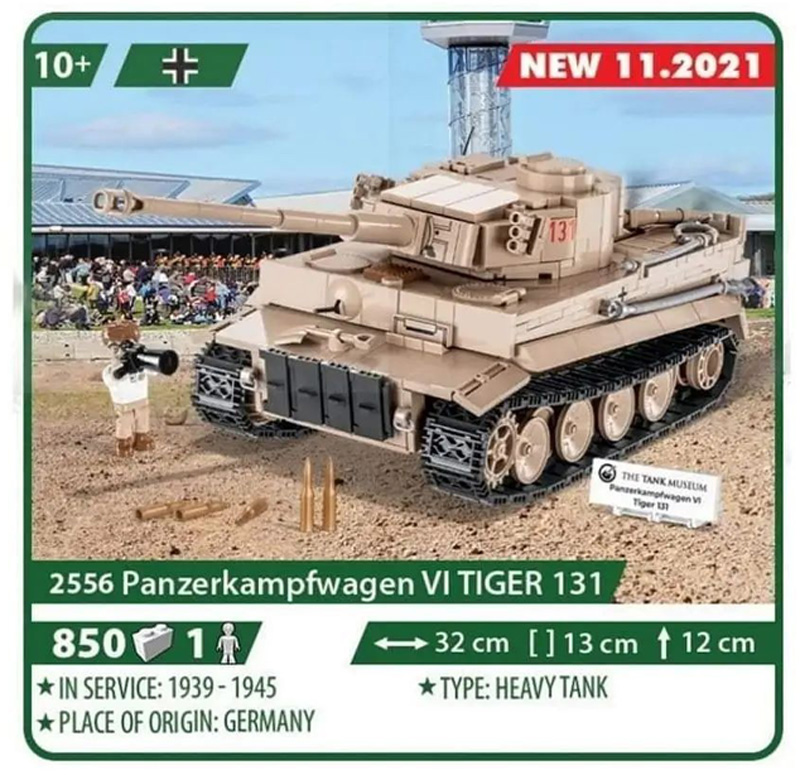 COBI 2556 Tiger 131 2556