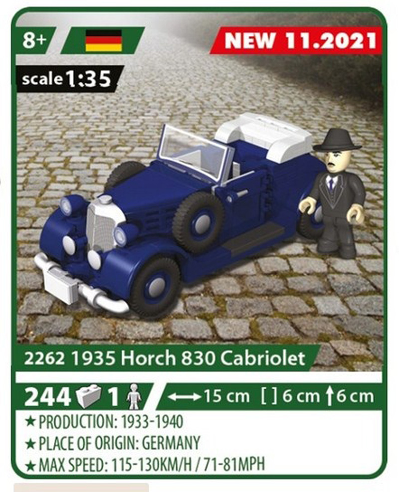 COBI 1935 Horch 830 Cabriolet 2262