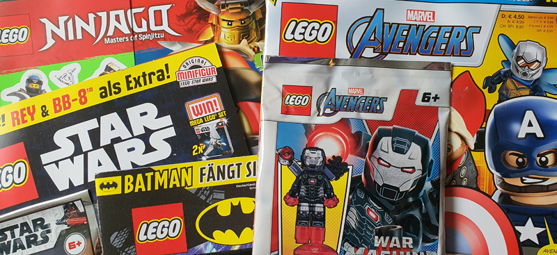 Bald LEGO®-Minecraft-Magazin im Handel