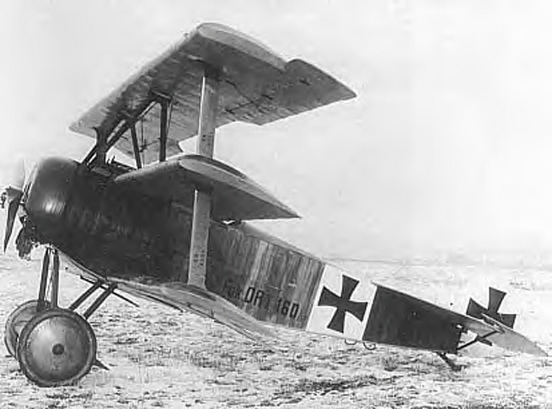 Die originale Fokker Dr.1. Red Baron