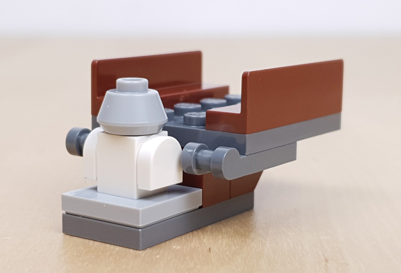 LEGO Star Wars 75307 Adventskalender Türchen 16 Laster, der von einer R2-Einheit gesteuert wird