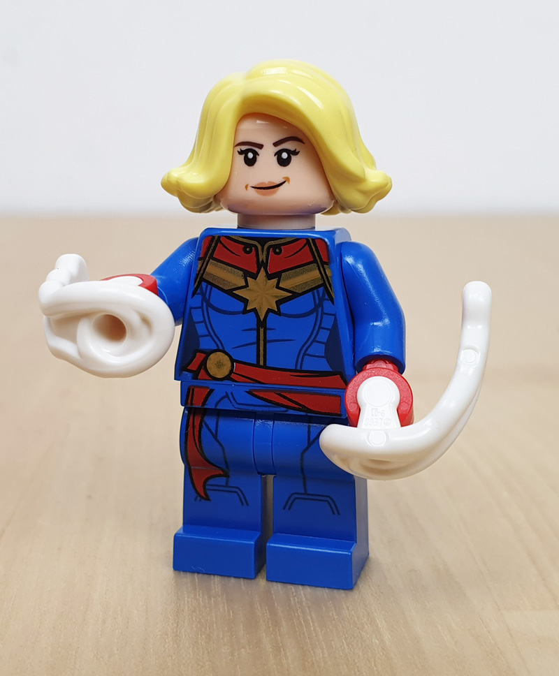 Captain Marvel Minifigur Lego Marvel Adventskalender