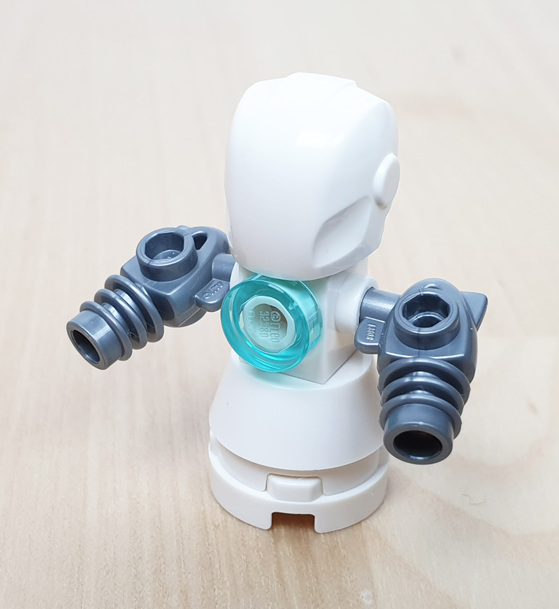Schneemann-Roboter Lego Marvel Advenstakalender
