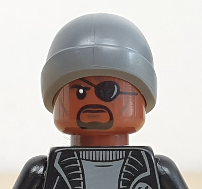 Minifigur Nick Fury Lego Marvel Adventskalender