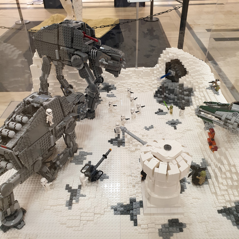 Ausstellung BrickFabrik im Elbe Einkaufszentrum, Star Wars Diorama