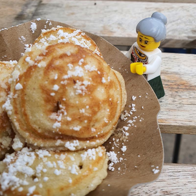 Poffertjes genießen in Friedrichstadt