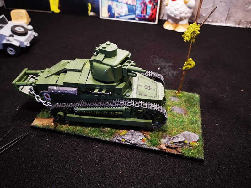 Diorama mit COBI Renault FT-17