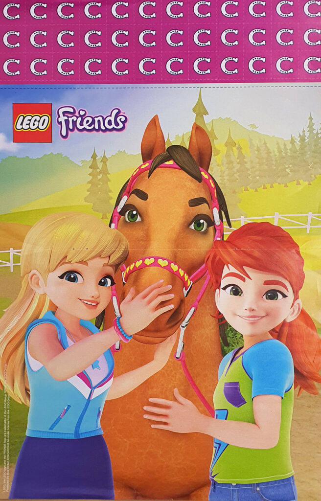 Pferdeposter aus LEGO® Friends Pferde Special 1/2019