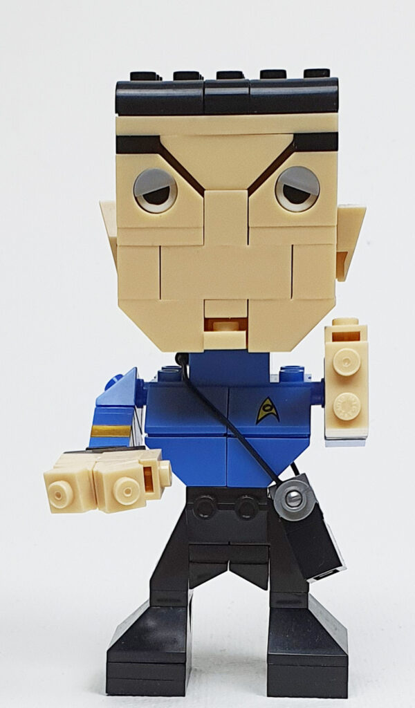 Mega Bloks Spock Kubros Vorderansicht