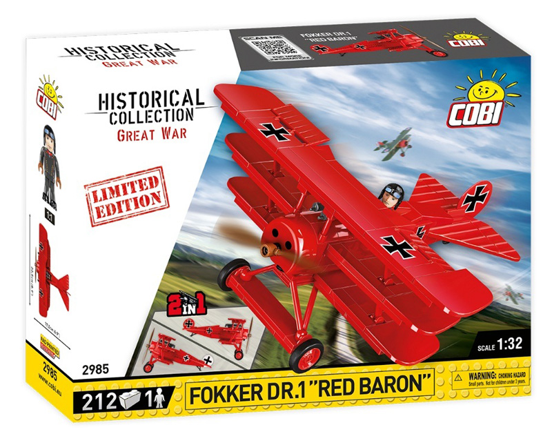 Fokker Red Baron COBI limitierte Ausgabe 2985