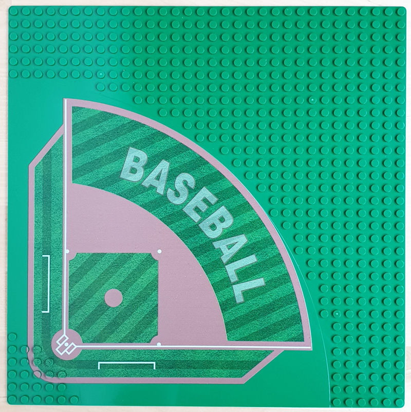 Wange Grundplatte Baseball 8818
