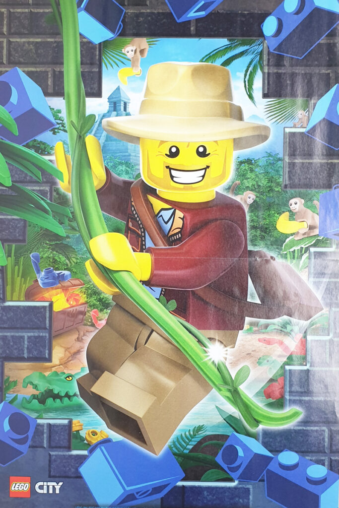 LEGO® City Magazin Nr. 34/2021 Poster Larry Jones