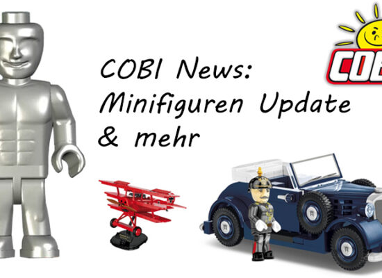Verbesserte Minifiguren geplant und weitere News aus der COBI-Welt