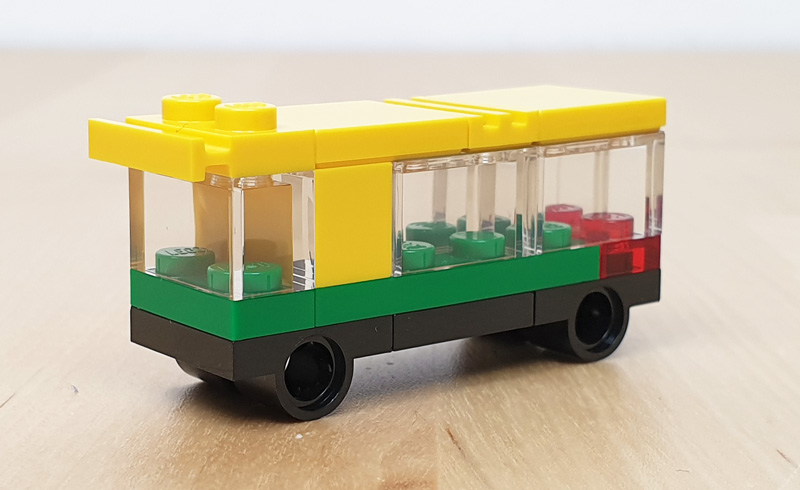 LEGO® City Adventskalender 2021 60303 Türchen 1 Bus