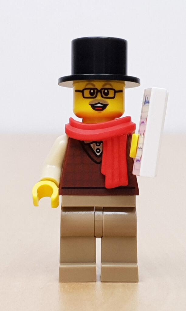 LEGO® City Adventskalender 2021 60303 Türchen 17 Minifigur Top Hat Tom