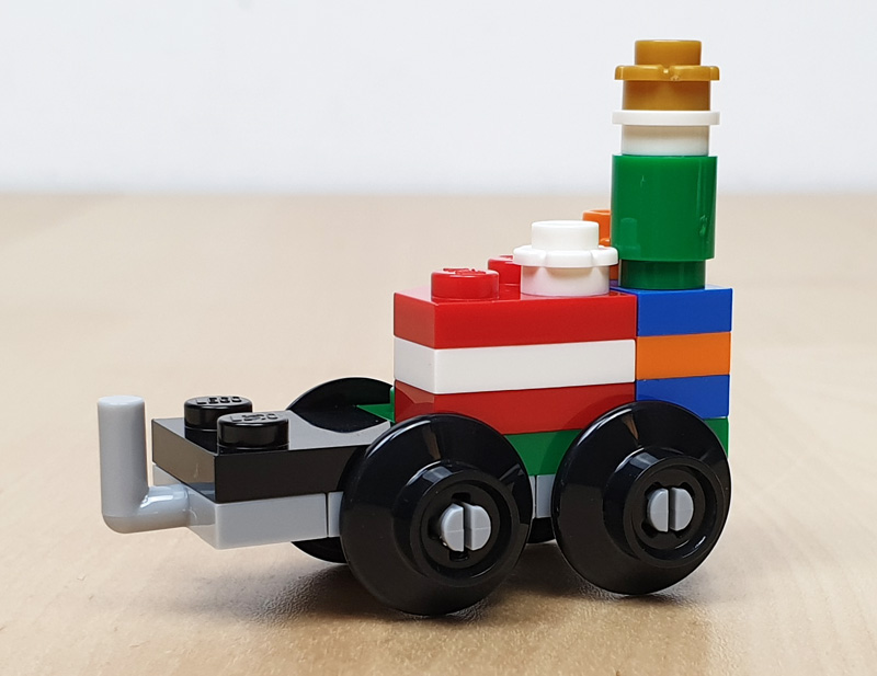 LEGO® City Adventskalender 2021 60303 Türchen 23 Bahnwagen mit Geschenken