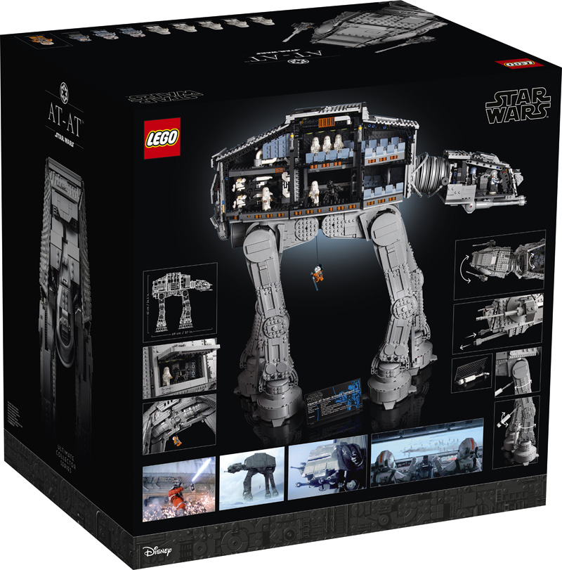 LEGO AT-AT 75313 Karton Rückseite