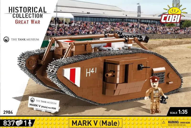 COBI Mark V (Male) 2984 - Kooperation mit The Tank Museum