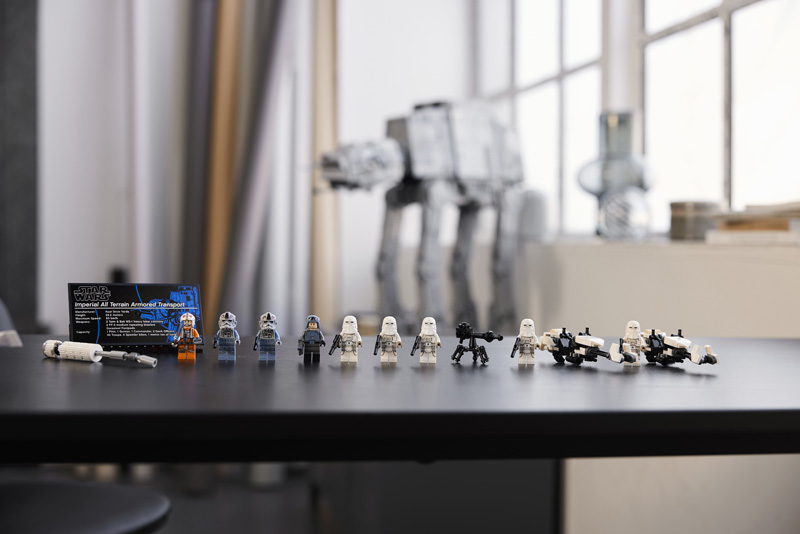 LEGO AT-AT 75313 alle enthaltenen Minifiguren