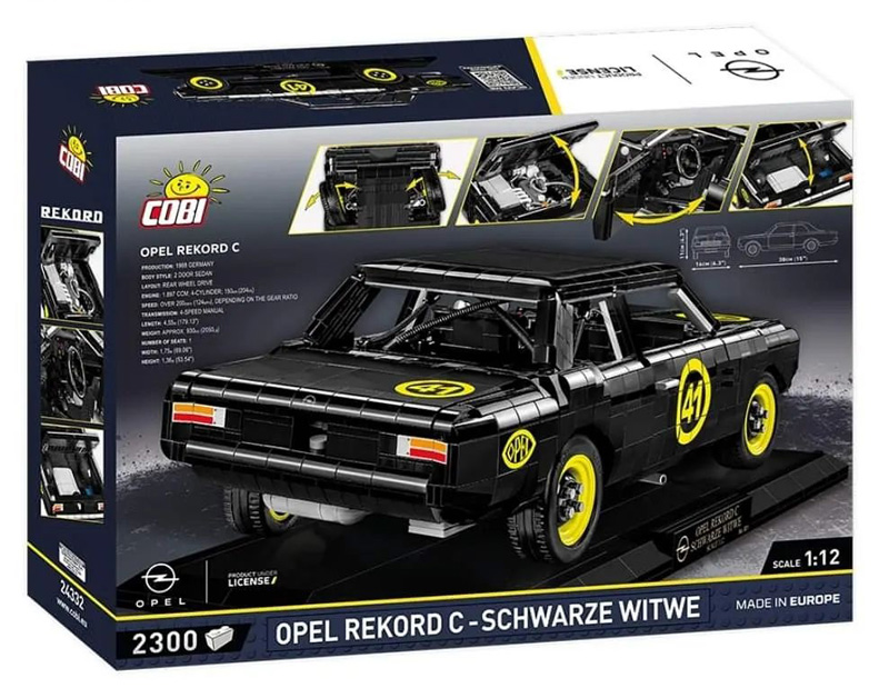 COBI Opel Rekord C Schwarze Witwe 24332 limitierte Ausgabe