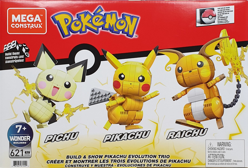 MEGA Construx Pokemon Evolution Trio Verpackung