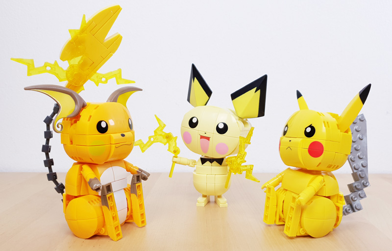 MEGA Construx Pokemon Evolution Trio - alle 3 Modelle