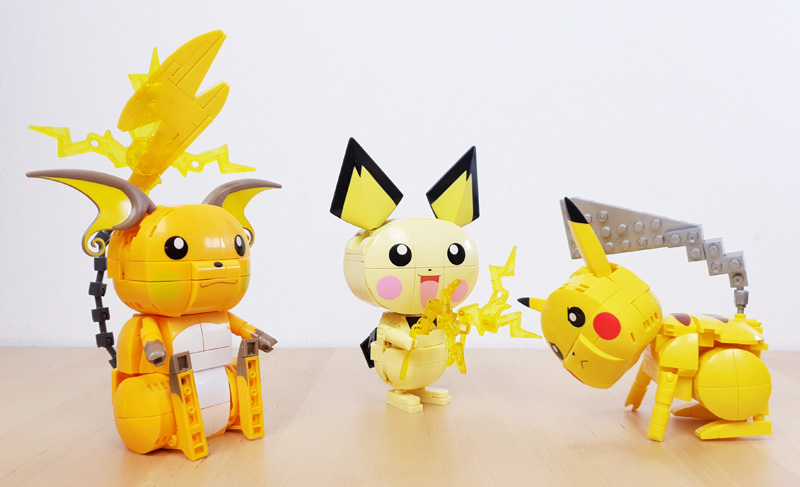 MEGA Construx Pokemon Evolution Trio - alle 3 Modelle