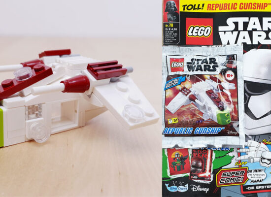 LEGO® Star Wars™ Magazin Nr. 78/2021 mit Republic Gunship™