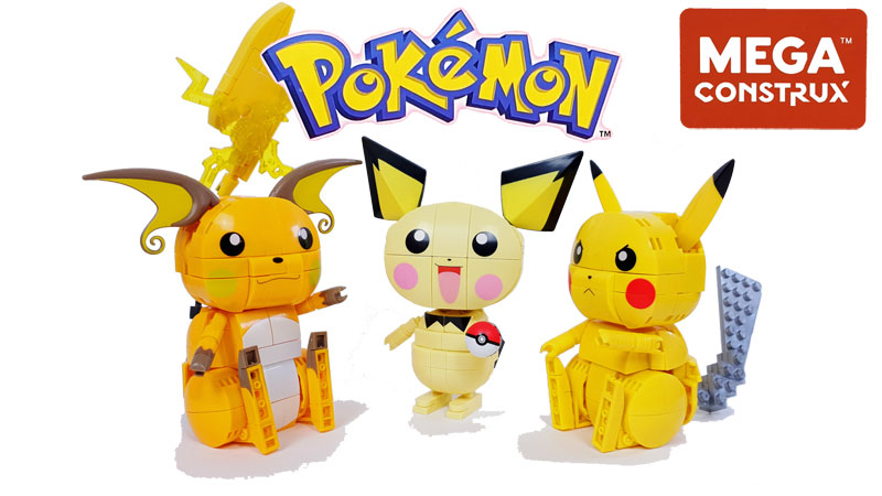 MEGA Construx Pokémon Pikachu Evolution Trio (GYH06)