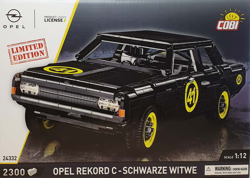 COBI Opel Rekord Schwarze Witwe Karton