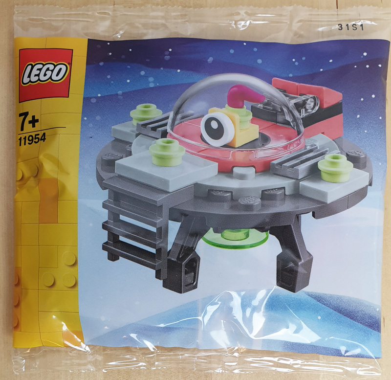 LEGO® Explorer Magazin Nr. 12/2021 mit Alien Raumschiff