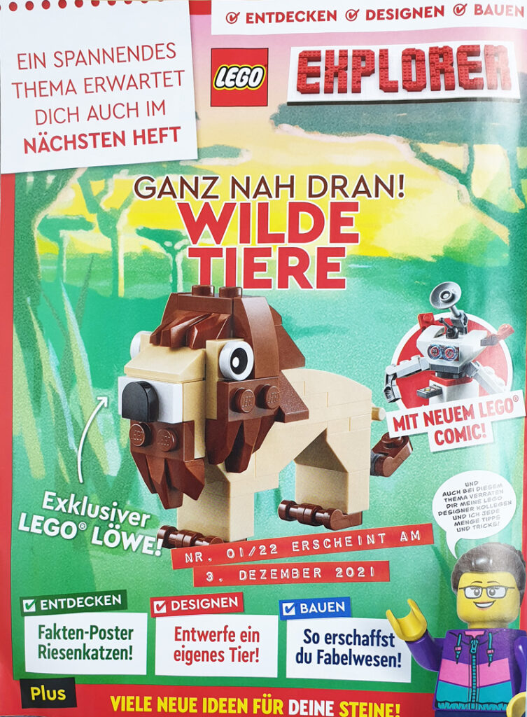 LEGO® Explorer Magazin Vorschau 1/2022