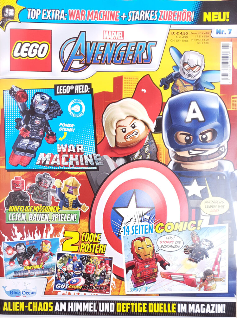 LEGO®  Marvel Avengers Magazin 7/2021 