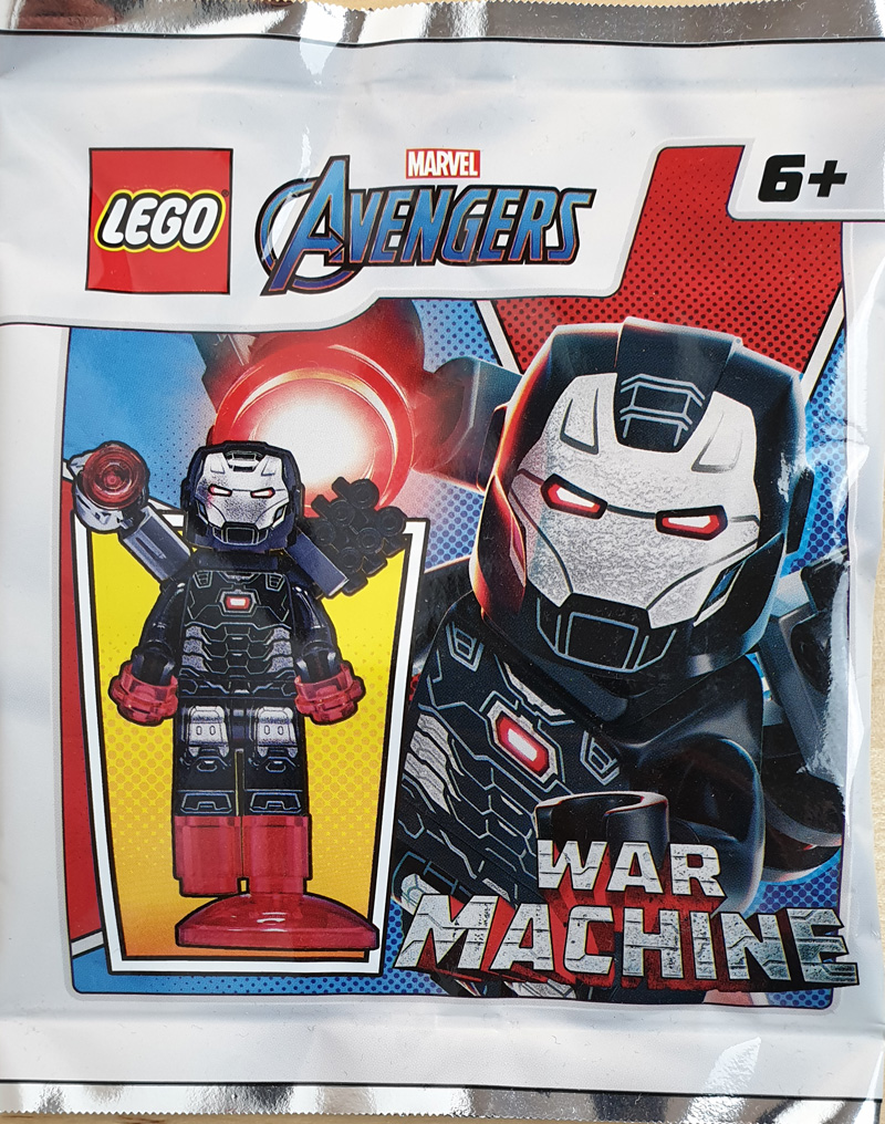 LEGO®  Marvel Avengers Magazin 7/2021 Foilpack mit Warmachine
