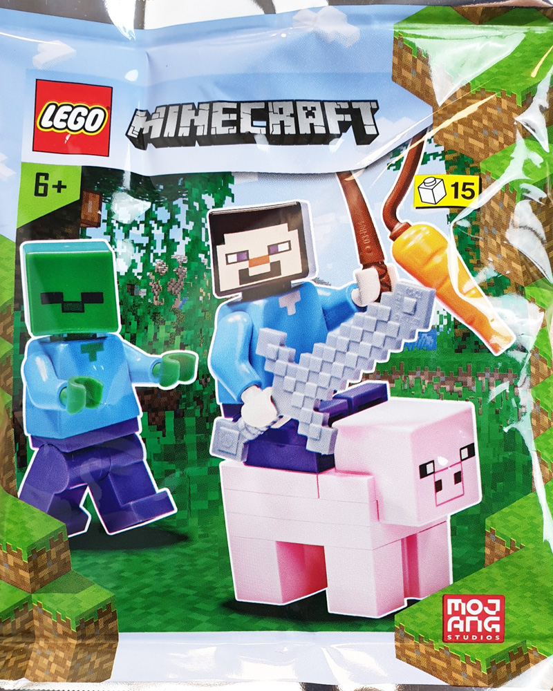 LEGO® Minecraft Magazin Ausgabe 1 mit Foilpack