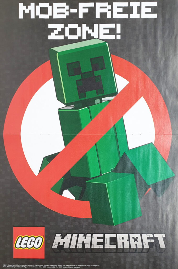 LEGO® Minecraft Magazin Ausgabe 1 - Poster