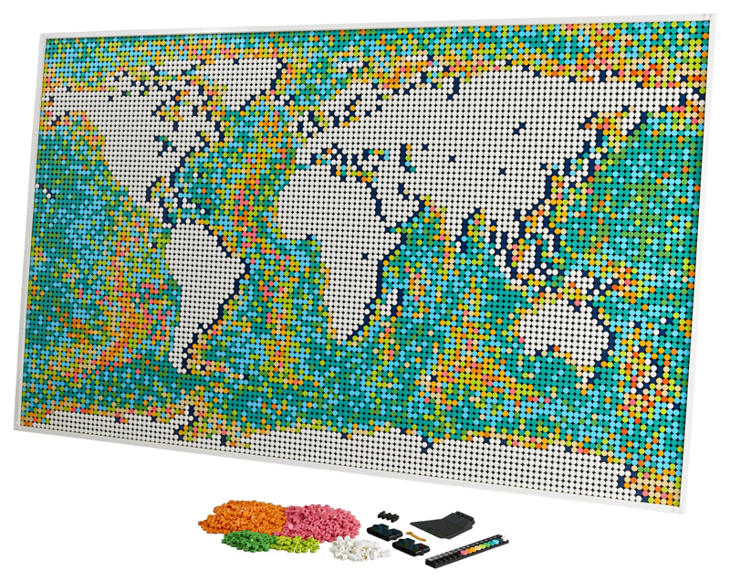 LEGO World Map 31203