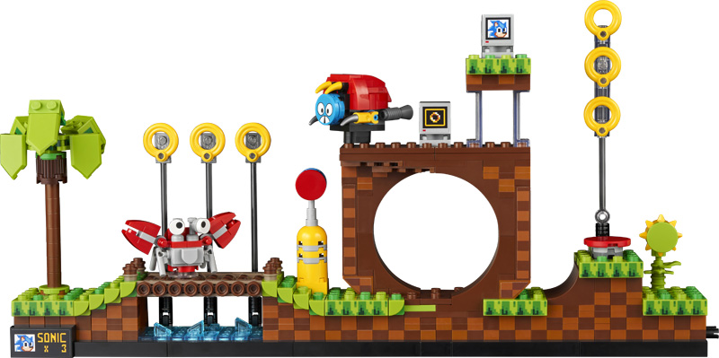 LEGO® Ideas Sonic the Hedgehog™ Green Hill Zone 21331 