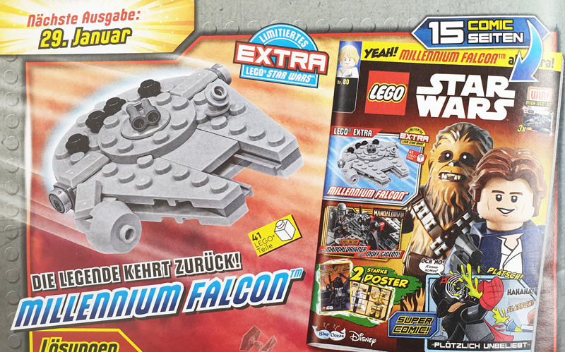 LEGO® Star Wars™ Magazin Vorschau auf Ausgabe 80 - 2022