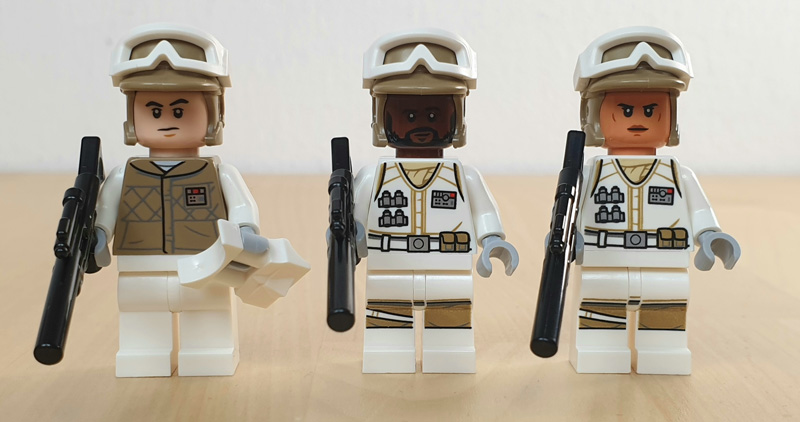 LEGO® Zubehör-Pack Verteidigung von Hoth 40557  3 Minifiguren mit Blastergewehren